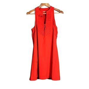 Copper st orangey dress with pockets!